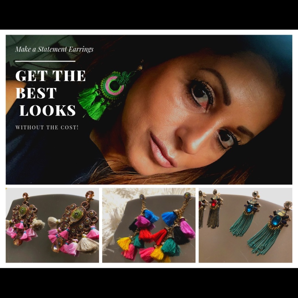 Make A Statement Earrings - image 1